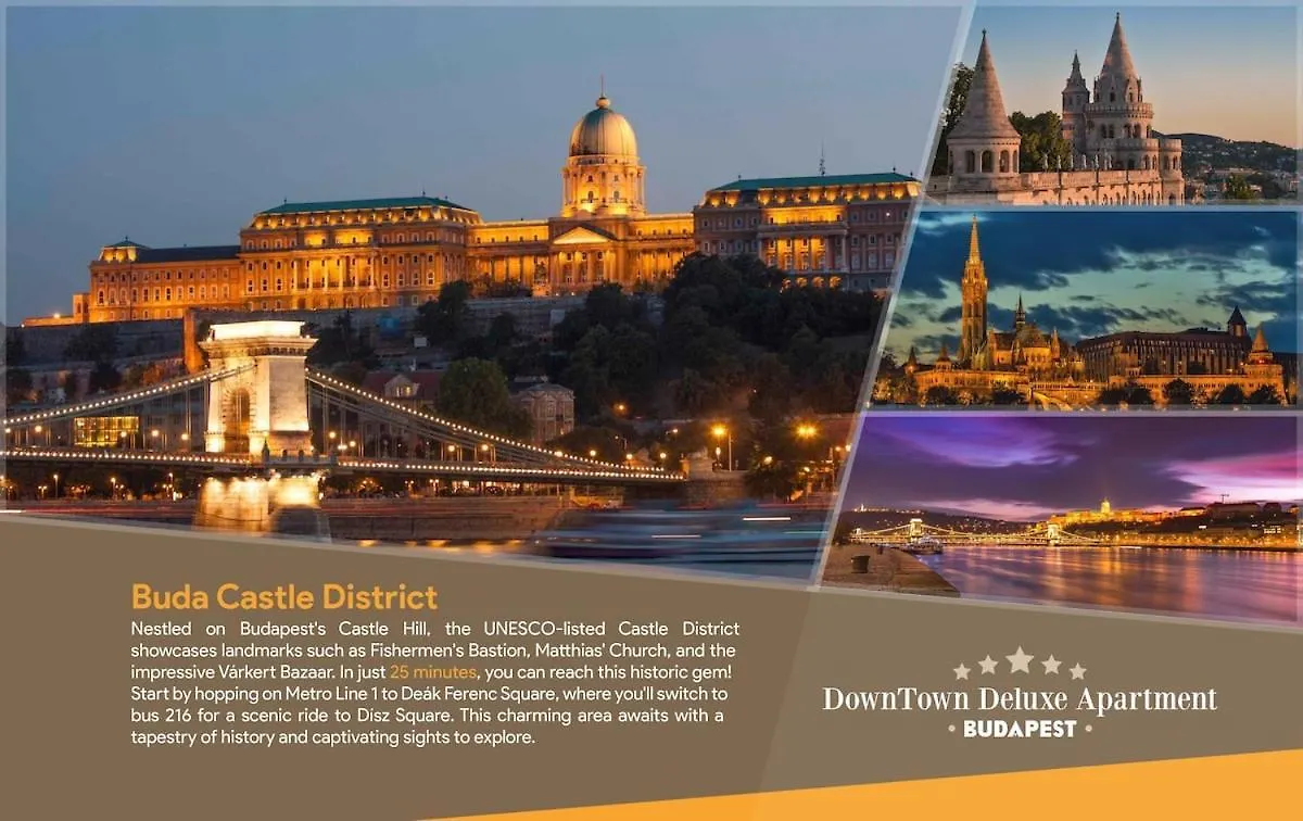 Downtown Deluxe Apartment Βουδαπέστη 0*,
